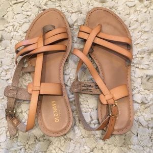 Nude Strappy Sandals